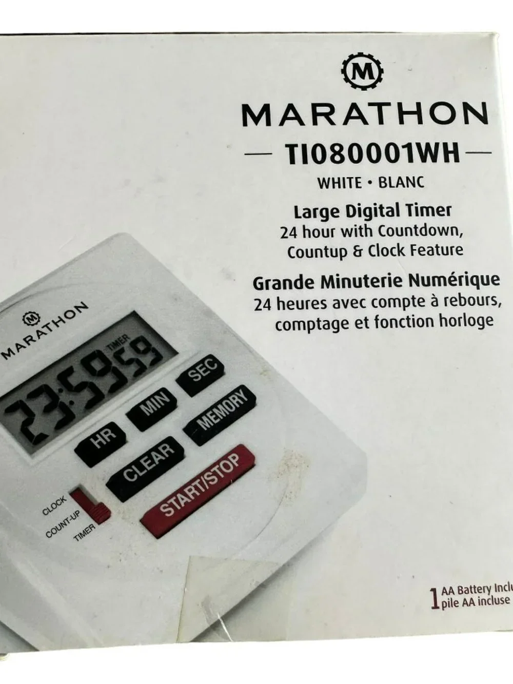 24 Hour Digital Timer With Countdown, Countdown And Clock Function - Picture 4 of 13